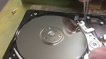 Head replacement tool for Seagate Slim 1 platter