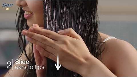 How to use Dove Conditioner in 3 easy steps for tangle free, smooth hair | English