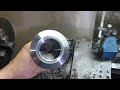 Chế gá lấy chuẩn tâm piston khi vớt //Fixing the center of piston when picking up