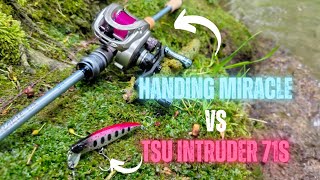 HANDING Miracle vs. TSU Intruder | Forellenangeln am Bach!