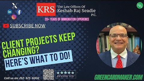 How to Handle Projects That Keep Changing | H-1B Compliance