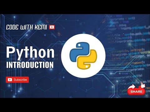 Introduction to Python: Learn Python Programming from Scratch - YouTube