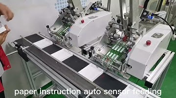 FC 150 auto sensor friction feeder machine to paging paper instruction