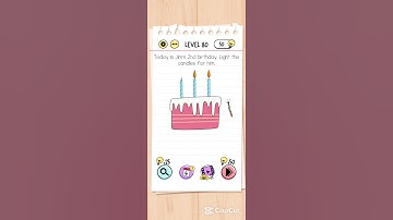 Brain Test: Tricky Puzzles Level 80 - Walktrough Solution #braintest #braintestsolution #games