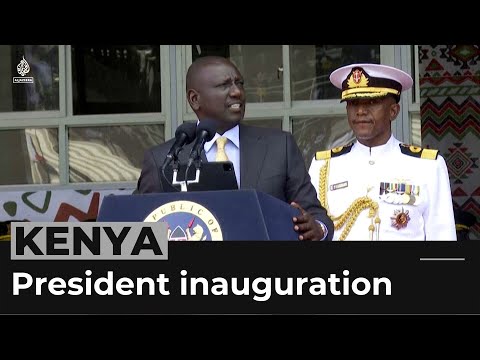 Stadium rush injures dozens as kenya inaugurates president ruto