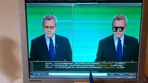 [Opencv + Python] Mentana thug life