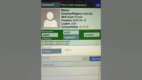 BBO: How to kibitz (watch) a game on Bridge Base Online