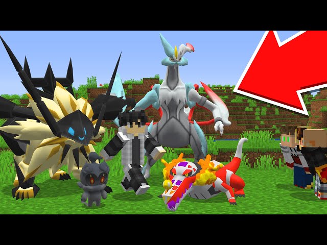 Criei Pokémon MAIS FORTE do Minecraft Pixelmon 