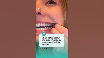 Hàm răng cực phẩm  #nhakhoa #niengrang #nhatkyniengrang