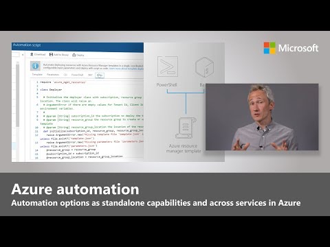 Azure Essentials: Automation options within and across services in Azure