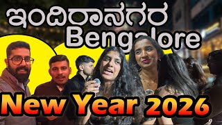 New Year Celebration 2026 Indiranagar Bengaluru Crazy Crowd