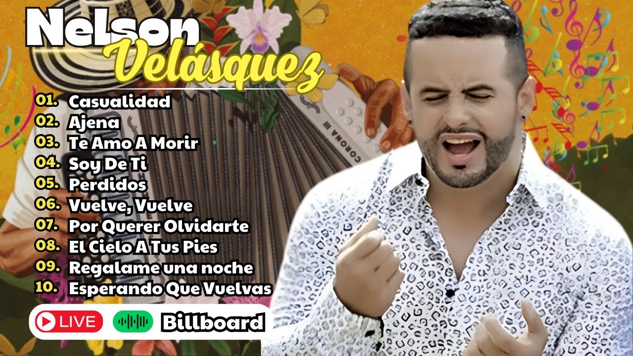Vallenatos viejos, mix vallenatos - Nelson Velasquez - Los mejores