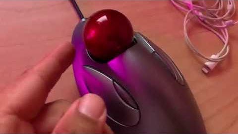 How to clean your Logitech marble mouse