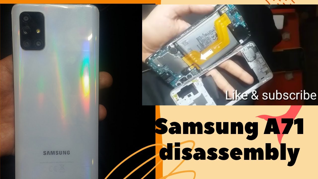 how to open samsung A71 YouTube