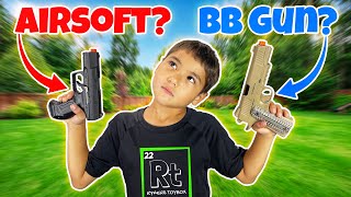 Airsoft Vs. BB Gun | Which Is More Powerful?
