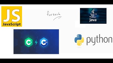 Programlama Dillerinde foreach Döngüsü