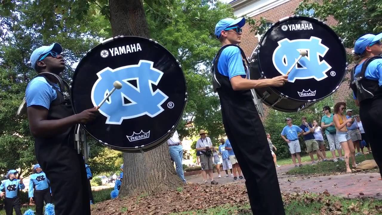 UNC Drumline 2016 Pitt game YouTube