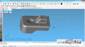 Topsolid 2015 : How to Create Parting line