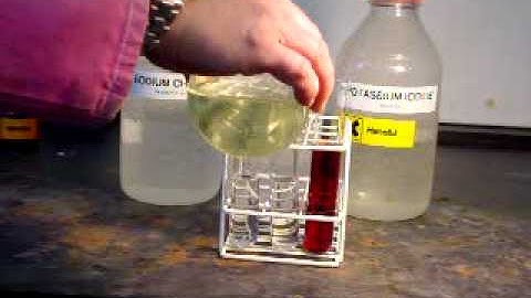 Displacement Reactions of  Chlorine