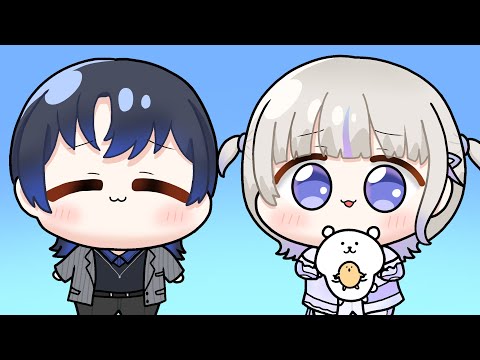 【手描き】何言ってるか分からない酔った番長と翻訳担当の青くん【Hololive/ホロライブ切り抜き/轟はじめ/火威青/ReGLOSS/HololiveDEV_IS】