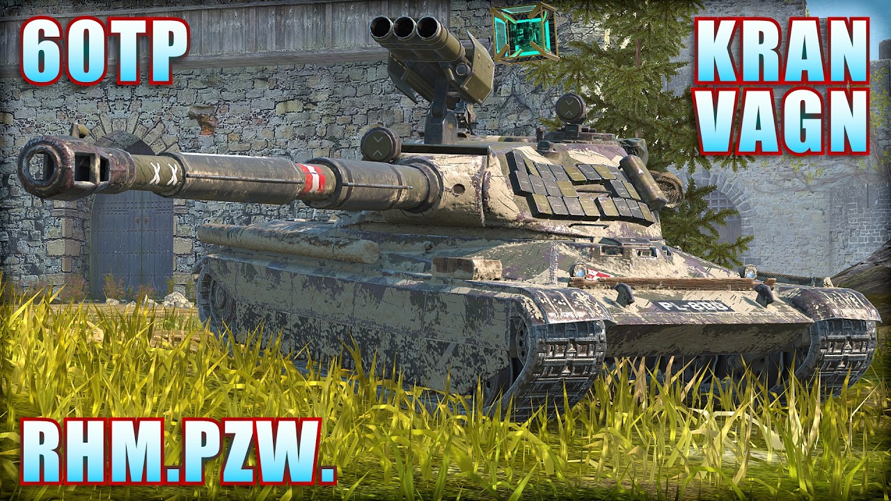 60TP ● KRANVAGN ● RHM. PZW. | World of Tanks Blitz Replays