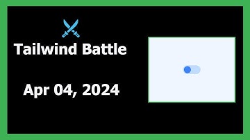 Tailwind Battle Solution | Daily Challenges - 04th April 2024 | Tailwind CSS