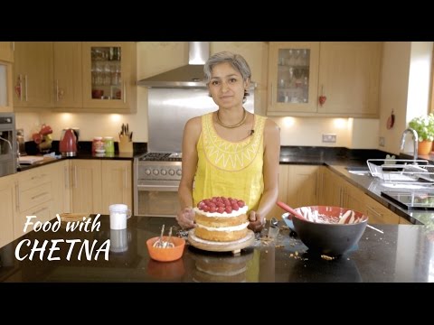Lemon, White Chocolate and Raspberry Cake - Food with Chetna