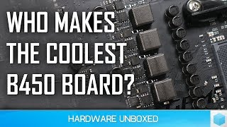 B450 VRM Temp Test: Asus & Gigabyte Disappoint!