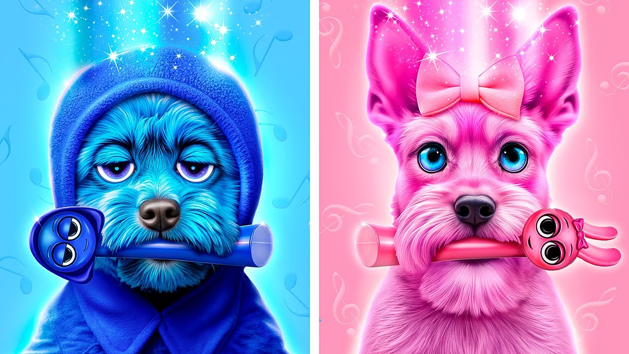 Incredibox Sprunki jednobarevná výzva! Stavíme malý domeček pro psy!