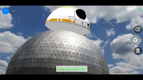 AR Occlusion with Large Dome - ARCore