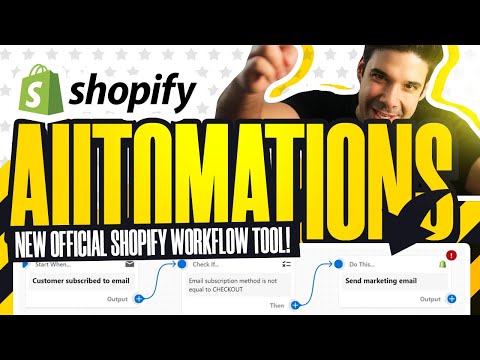 HUGE SHOPIFY UPDATE!! Create Email Automation Workflows and More! TUTORIAL