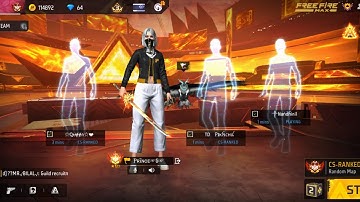 FREE FIRE PHONE PLAYER ON 3 CUTE GIRL ON MY LOBBY #aclgam #freefireindia 