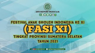 MAHA MELIHAT : NASYID ISLAMI TPA - FASI XI SUMATERA SELATAN