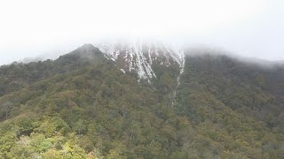 鳥取・大山で初冠雪 昨年より15日早く