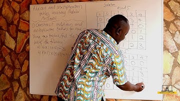 SHS 2 Core Mathematics | Addition and Multiplication tables involving Modular Arithmetic