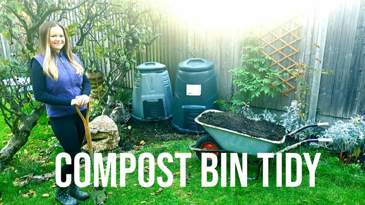 I Transformed The Compost Area In My Garden! - YouTube