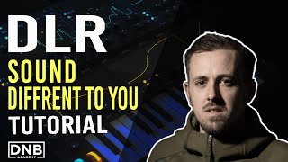 How To Make BASSES Like DLR - SOUND DIFFERENT TO YOU  | Serum Tutorial