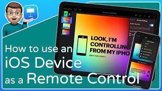 How to use an iPhone or Apple Watch to Remotely Control your Keynote Presentation on your iPad