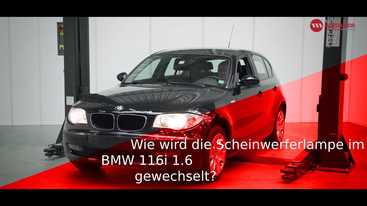 Die Scheinwerferlampe: wie wird sie im BMW 116i 1.6 gewechselt?