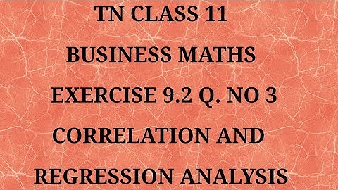 TN 11 Business maths chapter 9 exercise 9.2 question number 3