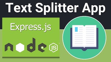 Node js Express Project to Build Text Splitter Using Symbols SEO Tool in Browser Using EJS
