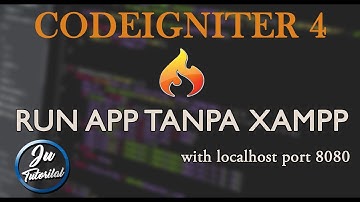 CodeIgniter 4 - Cara Run App dengan php spark serve - localhost port 8080
