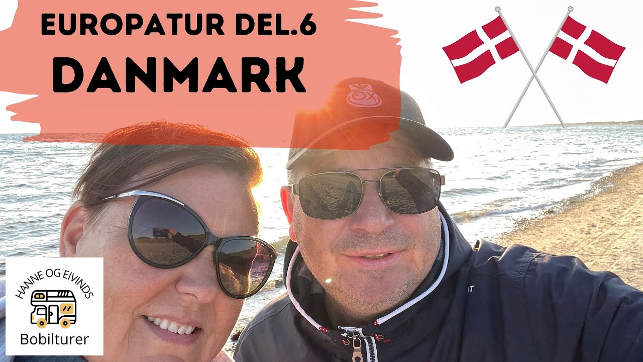 Europatur med bobil / husbil Del 6. Vi besøker Danmark, Fjellrup Strand, Brønderslev og Hirtshals.