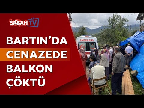 Bartın'da cenaze evinde