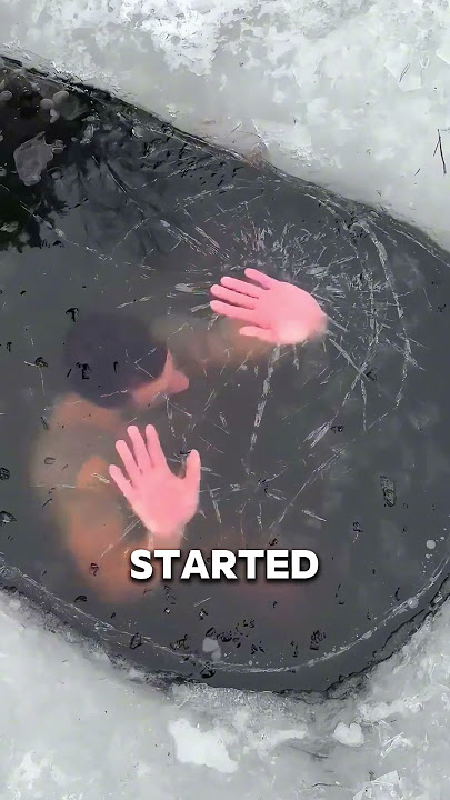 Trapped Under Ice! 😨