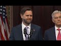 Vice President JD Vance hosts anti-fraud event in Washington, DC
