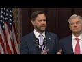 Vice President JD Vance hosts anti-fraud event in Washington, DC