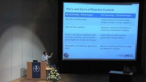 OWASP AppSec 2010: Detecting and Protecting Your Users from 100% of all Malware - How 1/3