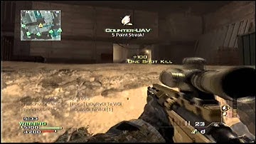 EasyCap PS3 Quality test 6 man feed on MW3 [HD]