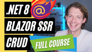 CRUD with Blazor SSR (Static Server-Side Rendering) in .NET 8 🔥